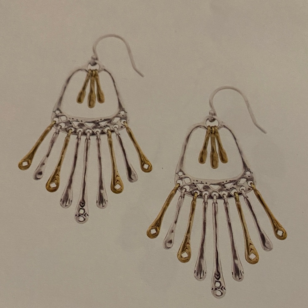 SilpadaW2778. Wind Chime Earrings
